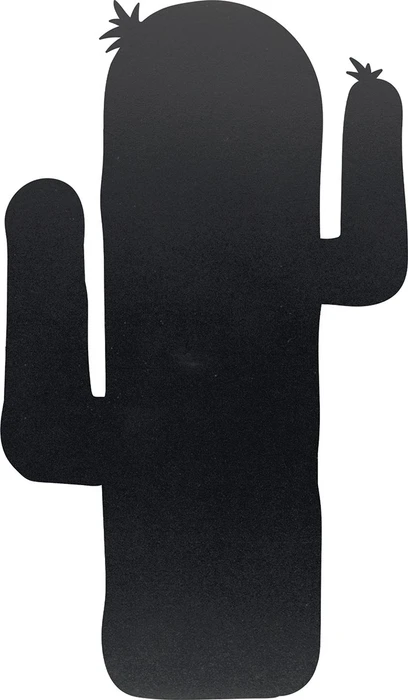 Securit Silhouette Board Kaktus, Kreidetafel, schwarz, 29x39.6cm