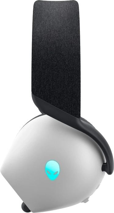 Dell Alienware Tri Mode Wireless Gaming Headset AW725H Lunar Light