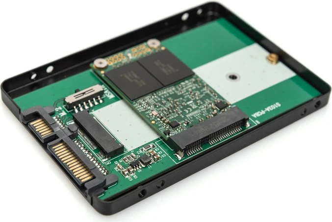 Digitus 2.5" Festplattenadapter, SATA auf M.2 oder mSATA