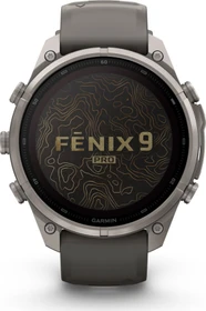 Garmin Fenix 9 Pro Solar 47mm titanium/graphite-black