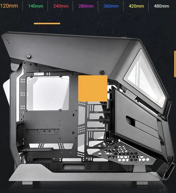 Thermaltake AH T600 Snow Edition, weiß, Glasfenster
