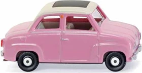 Wiking Glas Goggomobil Faltdach geschlossen altrosa