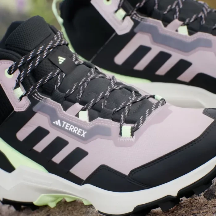 adidas Terrex AX4 Mid GTX preloved fig/grey three/green spark (Damen)
