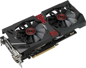 ASUS Strix Radeon R9 380X, STRIX-R9380X-OC4G-GAMING, 4GB GDDR5, 2x DVI, HDMI, DP