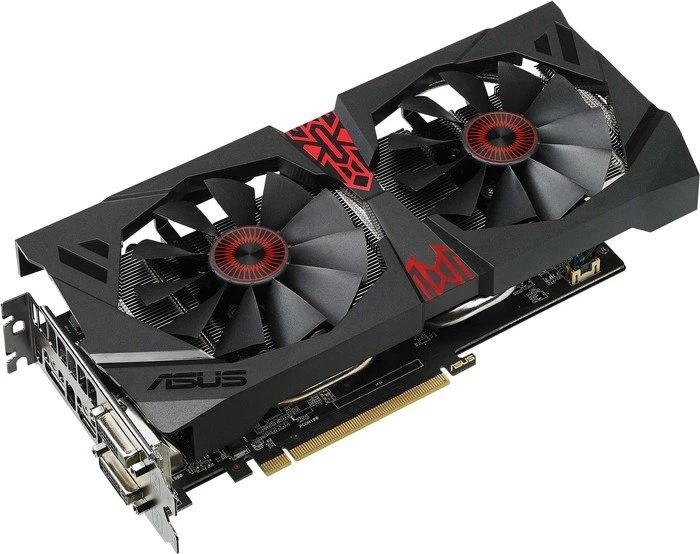 ASUS Strix Radeon R9 380X, STRIX-R9380X-OC4G-GAMING, 4GB GDDR5, 2x DVI, HDMI, DP