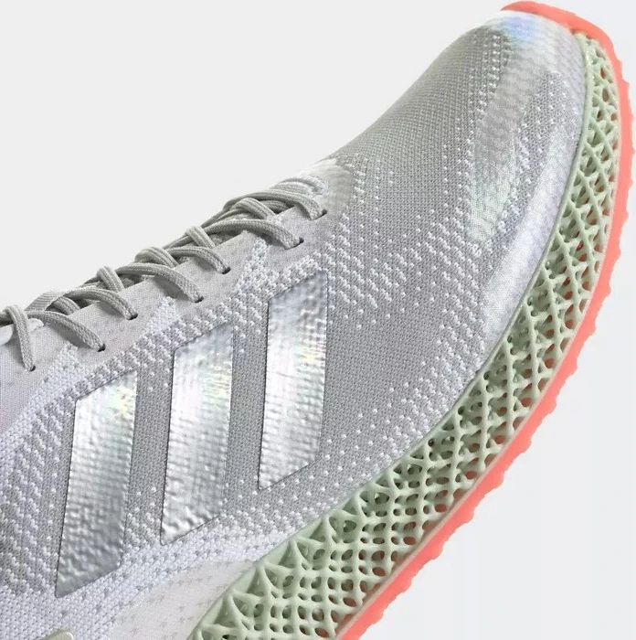 adidas 4D Run 1.0 cloud white/silver metallic/signal pink