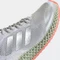 adidas 4D Run 1.0 cloud white/silver metallic/signal pink Vorschaubild