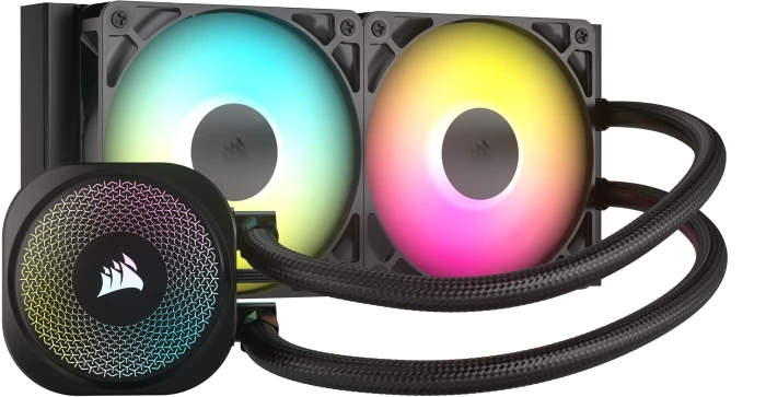 Corsair Nautilus 240 RS ARGB, schwarz