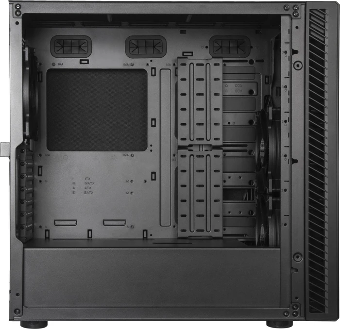 SilverStone Seta Q1, schwarz, schallgedämmt