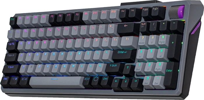 Cooler Master MK770, Space Grey, LEDs RGB, hot-swap, Kailh Box V2 RED, USB/Bluetooth, DE