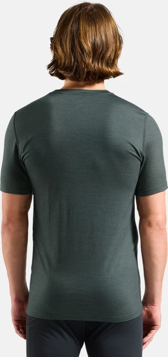 Odlo Natural Merino 200 Baselayer Funktionsshirt kurzarm urban chic (Herren)