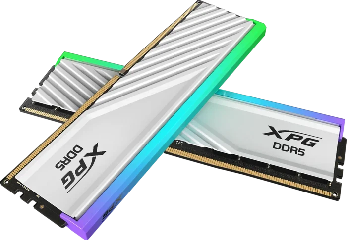 ADATA XPG LANCER BLADE RGB White UDIMM 32GB Kit, DDR5-6000, CL48-48-48, 1RX8