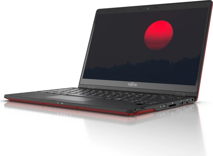 Fujitsu Lifebook U9311X, rot, Core i7-1185G7, 16GB RAM, 1TB SSD, LTE, DE