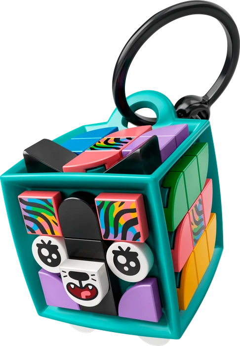LEGO Dots - Neon-Tiger Armband & Taschenanhänger