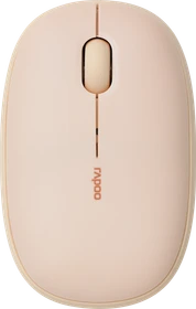 Rapoo M660 Silent Multi-mode Wireless beige, USB/Bluetooth (14383)