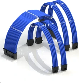 LinkUP PSU Cable Extension Kit, Blau (PWR-EXTMOD-RZ-BU30)