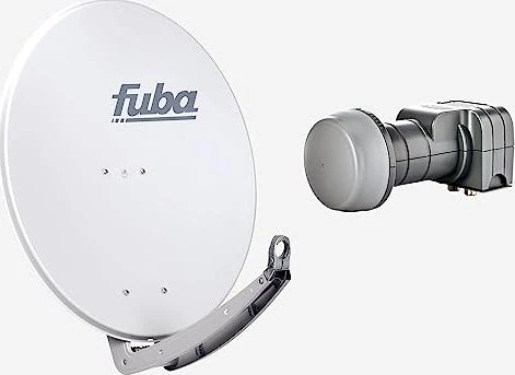 Fuba DAA 780 Sat-Anlage mit Twin LNB weiß