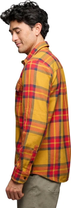 Black Diamond Project Twill Hemd langarm amber/coral red (Herren)