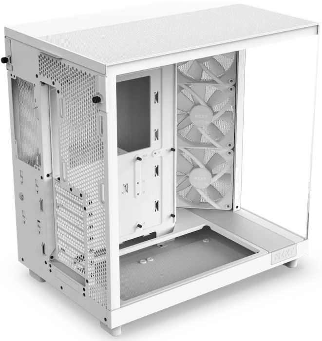 NZXT H6 Flow RGB White, weiß, Glasfenster