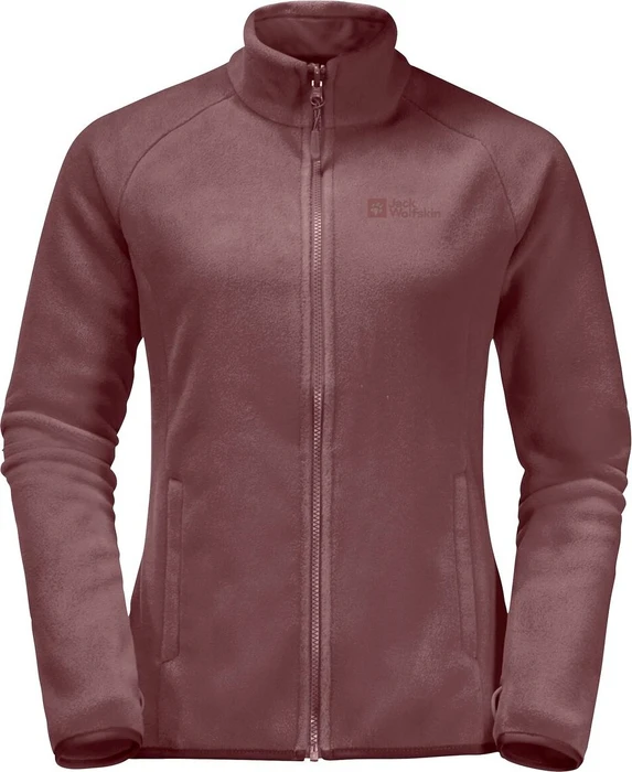 Jack Wolfskin Moonrise FZ Funktionsjacke red ochre (Damen)