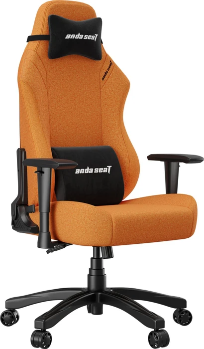 Anda Seat Luna Premium Stoff Gamingstuhl, grau