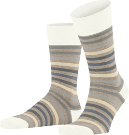 Falke Tinted Stripe Socken beige mel. (Herren)