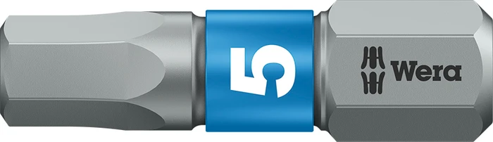 Wera 840/1 BTZ Innensechskant Bit 1/4", 5.5x25mm, 1 Stück