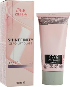 Wella Shinefinity Zero Lift Glaze 07/12 cool mushroom, 60ml
