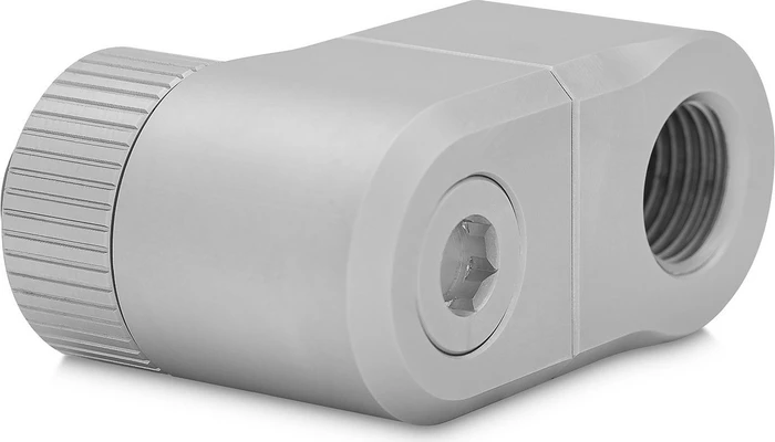 EK Water Blocks Quantum Line EK-Quantum Torque Rotary Offset 28, G1/4", 28mm Versatz, Satin Titanium