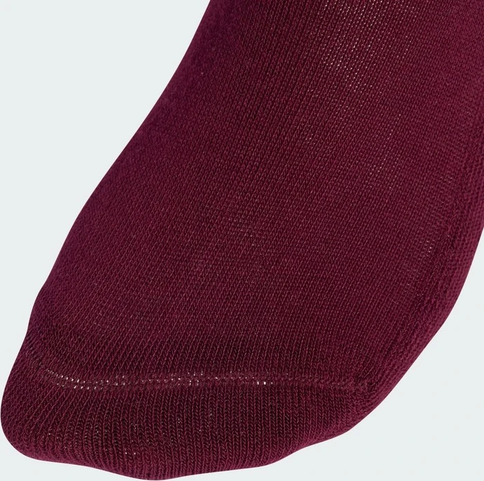 adidas Mid-Cut Crew Socken white/stone khaki/maroon, 3 Paare