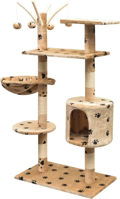 vidaXL Katzen-Kratzbaum 125cm