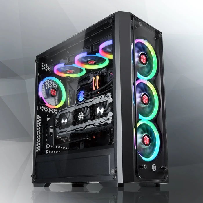 Raijintek Ponos TG4, Glasfenster