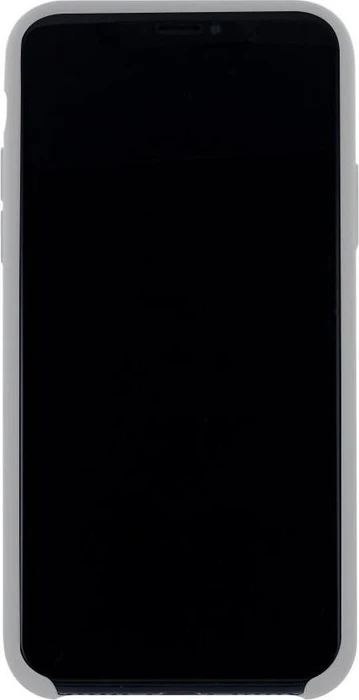 Cyoo Premium Liquid Silicon Case für Apple iPhone X weiß