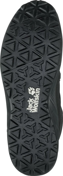 Jack Wolfskin Woodland 2 Texapore Mid schwarz (Herren)