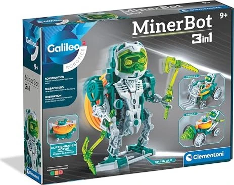 Clementoni Galileo MinerBot 3in1
