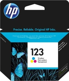 HP Druckkopf mit Tinte 123 dreifarbig