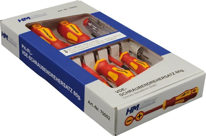 HM Müllner PH-/FL Schraubendrehersatz, 6-tlg.