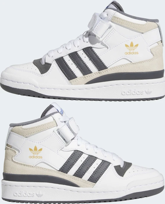 adidas Forum Mid cloud white/grey five/gold metallic
