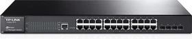 TP-Link T2600G JetStream Rackmount Gigabit Managed Switch, 24x RJ-45, 4x SFP (T2600G-28TS (TL-SG3424))