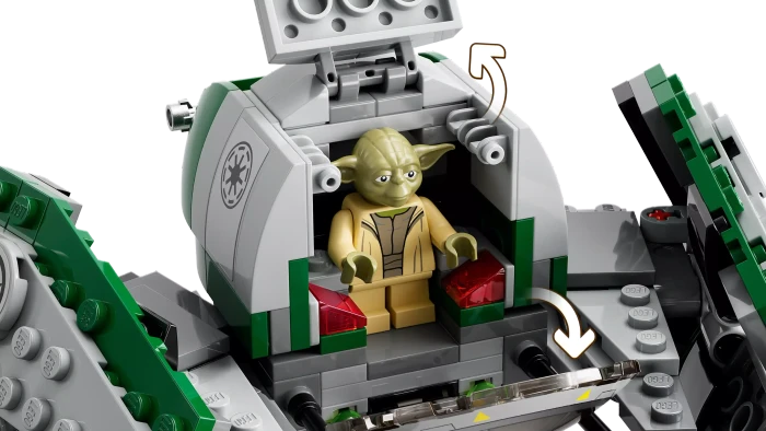 LEGO Star Wars - Yodas Jedi Starfighter (75360) – Bild 4 von 7