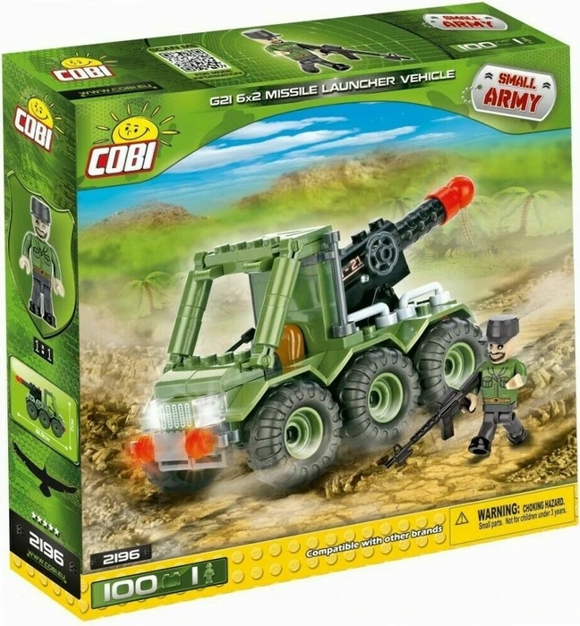 Cobi Small Army G21 6x2 Missile Launcher Vehicle