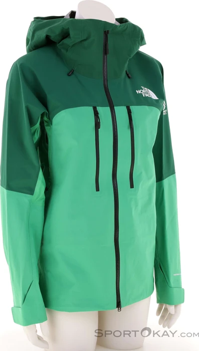 The North Face Summit Torre Egger Futurelight Funktionsjacke nebula green/evergreen (Damen)