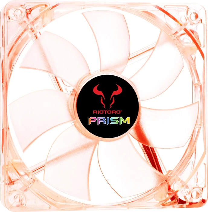 Riotoro Prism RGB Fan, LED-Steuerung, Lüftersteuerung, 120mm, 2er-Pack