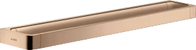 Hansgrohe Axor Universal Softsquare Reling Badetuchhalter 600mm polished red gold