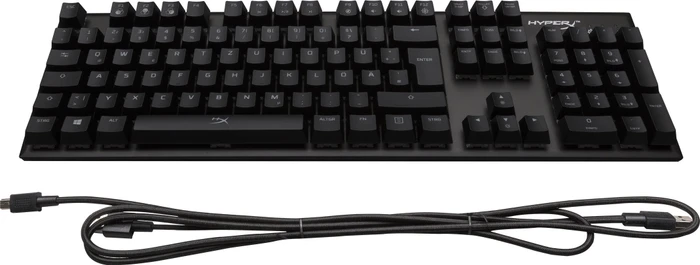 HP HyperX Alloy FPS RGB, Kailh SPEED Silver, USB, DE