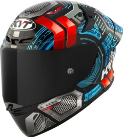 KYT TT-Revo Synchrotron schwarz/blau/grau/rot