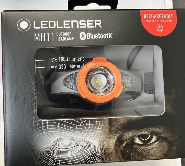 Ledlenser MH11 Stirnlampe orange