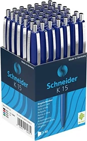 Schneider K15 M Kugelschreiber blau, 50er-Pack