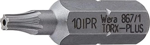 Wera 867/1 IPR Torx Plus BO Bit 1/4", 10IPRx25mm, 1 Stück