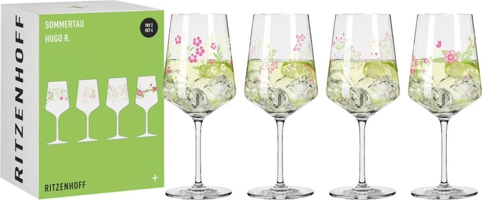 Ritzenhoff Sommertau F23 Aperitifglas, 4 Stück